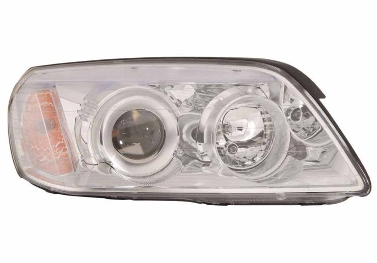 Phare électrique droit, chromé, H1+H7 (Moteur) CHEVROLET -CAPTIVA pour CHEVROLET CAPTIVA  pour CHEVROLET CAPTIVA