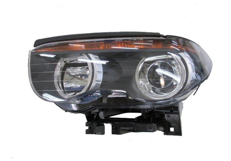 Phare électrique gauche, noir, H7+H7 (moteur) BMW-7 pour BMW SERIE 7  pour BMW SERIE 7