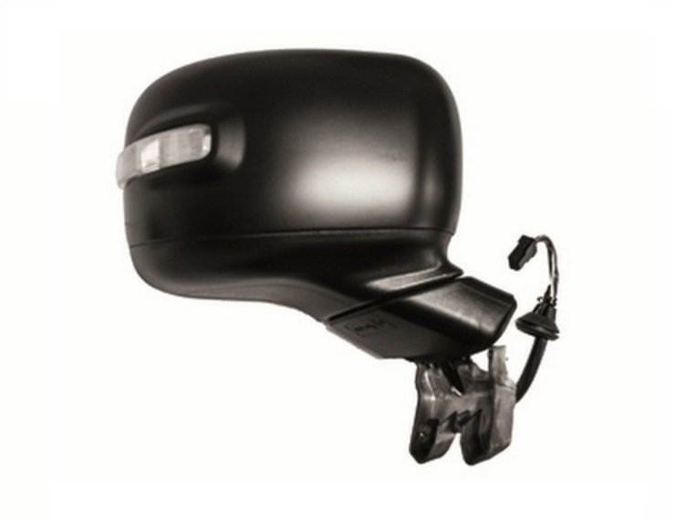 Rétroviseur électrique droit, noir, chauffant, convexe, avec feu clignotant, sonde (8 broches) JEEP-RENEGADE pour JEEP RENEGADE  pour JEEP RENEGADE