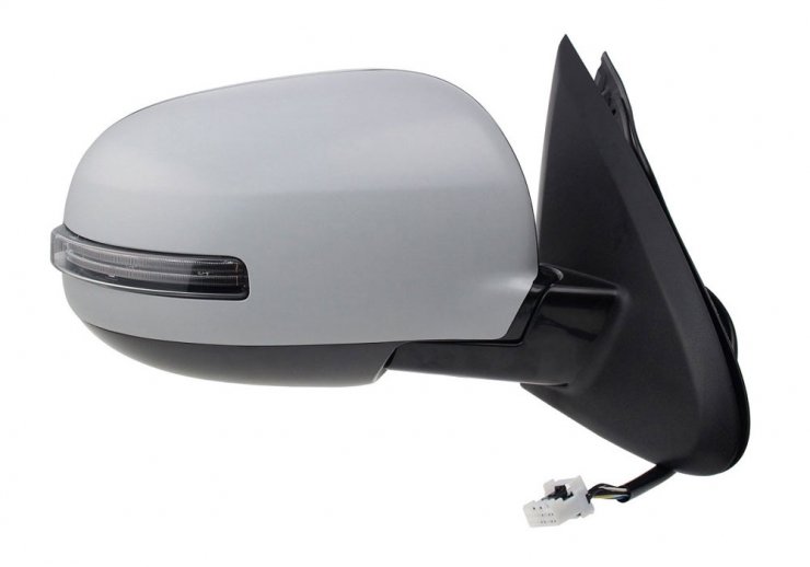 Accéder à la pièce Rétroviseur électrique droit, convexe, chauffant, apprêté, rabattable, avec feu clignotant (9 broches) (depuis 2018)