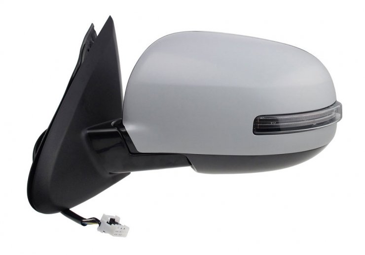 Accéder à la pièce Rétroviseur électrique gauche, convexe, chauffant, apprêté, rabattable, avec feu clignotant (9 broches) (depuis 2018)