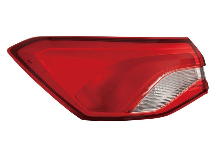 Accéder à la pièce Feu arrière gauche, extérieur (4 portes)