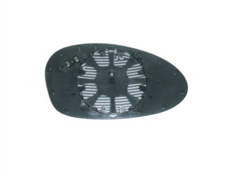 Accéder à la pièce Glace + support pour rétroviseur gauche, plat, chauffant