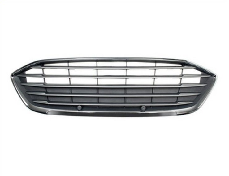 Accéder à la pièce Grille noire, cadre chromé
