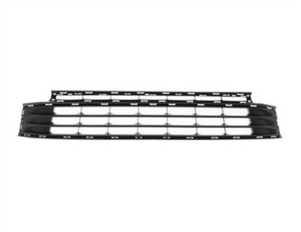 Accéder à la pièce Grille centrale pare-chocs avant, noire, trous moulure