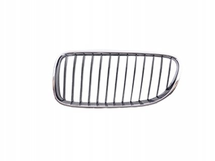 Accéder à la pièce Grille droite, chromée/noire