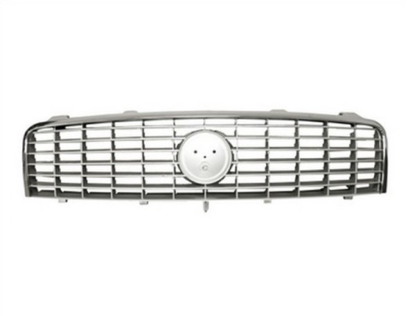 Accéder à la pièce Grille grise, cadre chromé Accéder à la pièce Grille grise, cadre chromé
