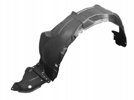 Accéder à la pièce Pare-boue avant gauche (2009-2010)