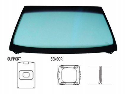 Accéder à la pièce Pare-brise réfléchissant, acoustique