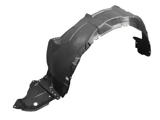 Accéder à la pièce Pare-boue avant gauche (2009-2010)