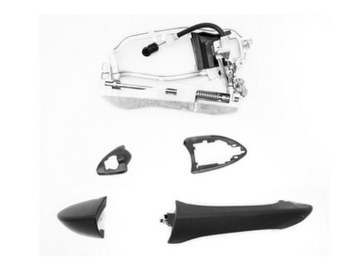 Accéder à la pièce Poignée extérieure avant gauche, apprêtée