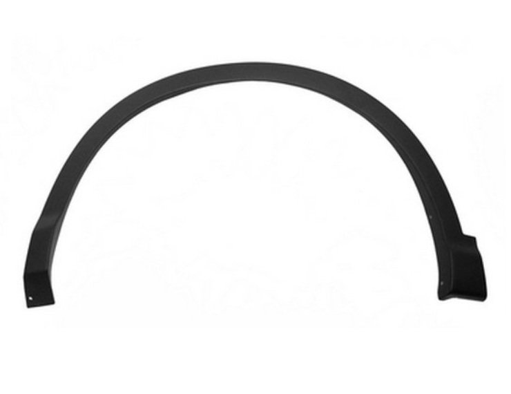 Accéder à la pièce Extension aile avant gauche, noire, avec clips