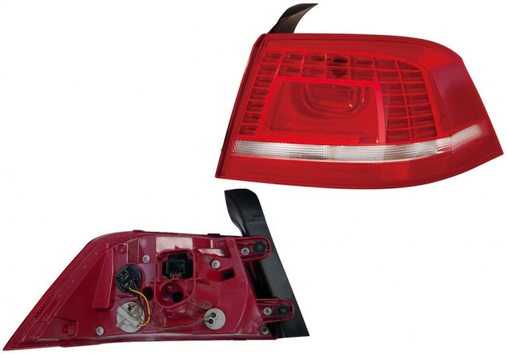 Accéder à la pièce Feu arrière droit, extérieur, LED