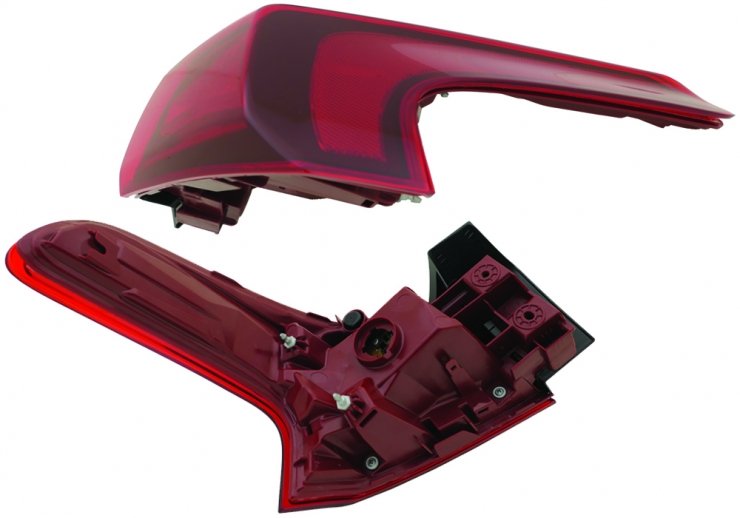 Accéder à la pièce Feu arrière droit, extérieur, LED