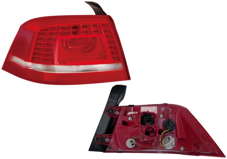 Accéder à la pièce Feu arrière gauche, extérieur, LED