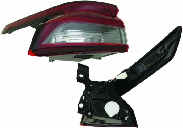 Accéder à la pièce Feu arrière gauche, extérieur, LED