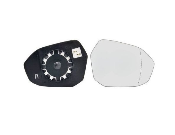 Accéder à la pièce Glace + support de rétroviseur droit, asphérique, chauffant