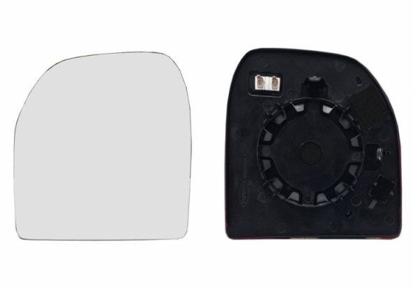 Accéder à la pièce Glace + support rétroviseur gauche, convexe, chauffant (2 broches)