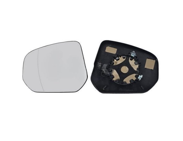 Accéder à la pièce Glace + support de rétroviseur gauche, asphérique, thermique (2 broches)