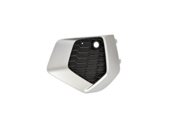 Accéder à la pièce Grille pare-chocs gauche, noire, cadre argenté