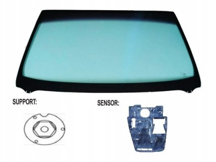 Accéder à la pièce Pare-brise acoustique vert