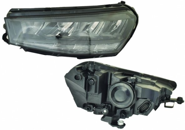 Accéder à la pièce Phare électrique gauche, LED (Moteur)
