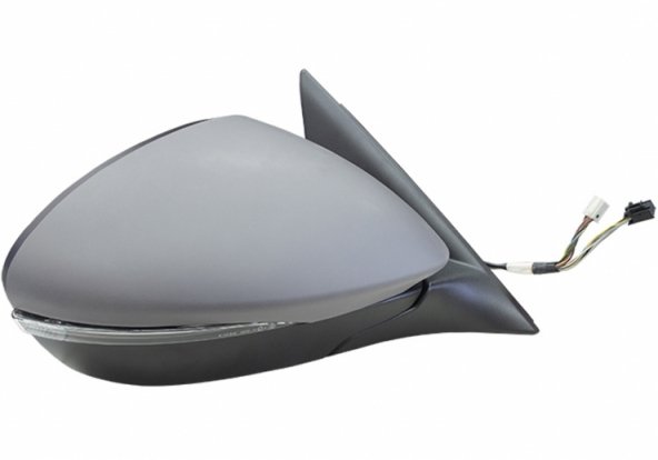 Accéder à la pièce Rétroviseur électrique droit, convexe, chauffant, apprêté, rabattable, avec feu clignotant, sonde, mémoire, LED (14 broches)