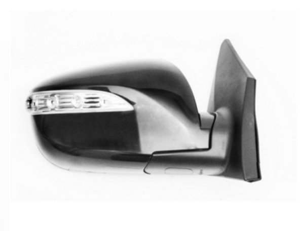 Accéder à la pièce Rétroviseur électrique droit, noir, chauffant, convexe, avec feu clignotant