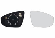 Accéder à la pièce Glace + support rétroviseur droit, convexe, chauffant (2 broches)