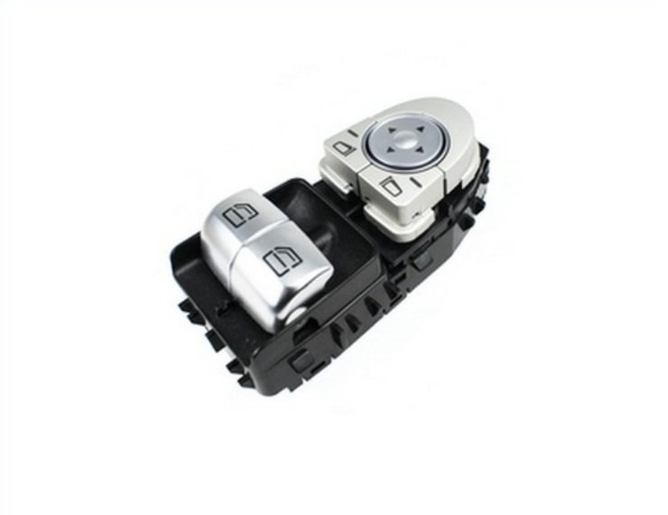 Panneau 2 interrupteurs lève-vitre avant gauche, blanc (3 broches) MERCEDES-W447 VITO pour MERCEDES VITO  pour MERCEDES VITO