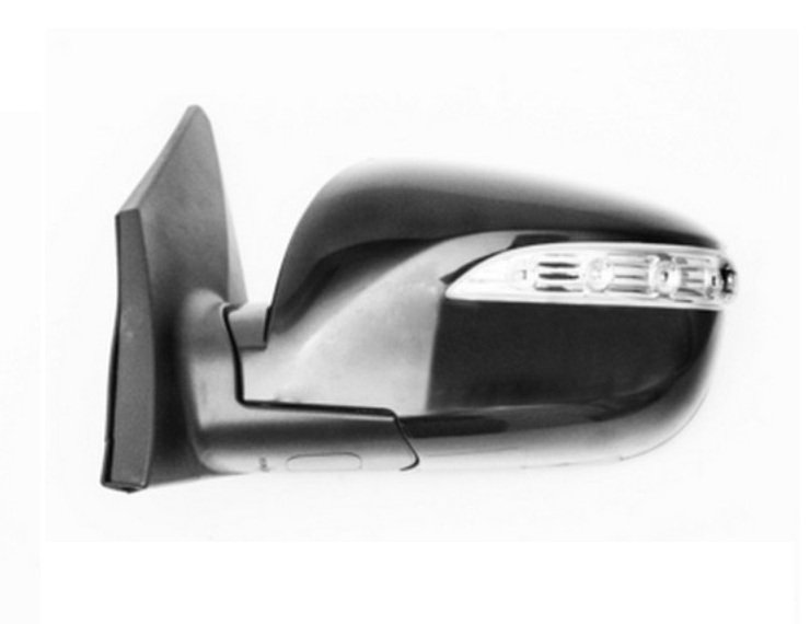 Accéder à la pièce Rétroviseur électrique gauche, noir, chauffant, convexe, avec feu clignotant