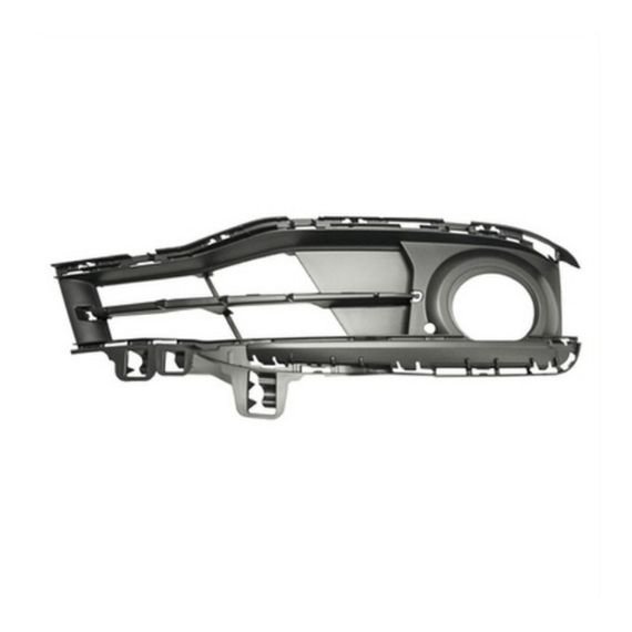 Accéder à la pièce Grille pare-chocs droite, noire, trous antibrouillard, ouverte (Sportline)