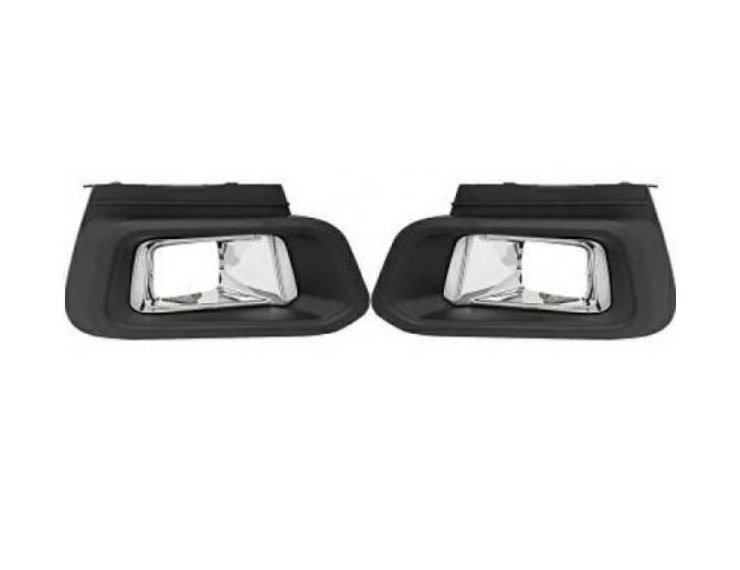 Accéder à la pièce Kit grille pare-chocs, noir, trou antibrouillard, pour LED