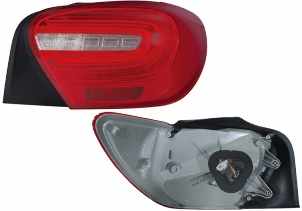 Accéder à la pièce Feu arrière droit, LED