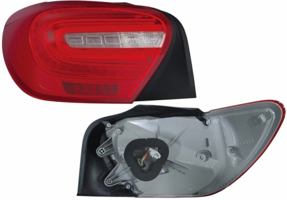 Accéder à la pièce Feu arrière gauche, LED