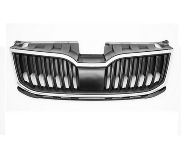 Accéder à la pièce Grille noire, moulure chromée