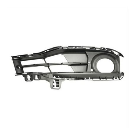 Accéder à la pièce Grille pare-chocs droite, noire, trous antibrouillard, ouverte (Sportline)