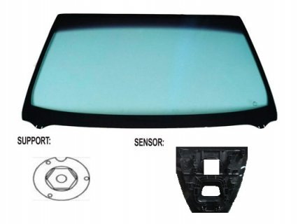 Accéder à la pièce Pare-brise vert acoustique (Mod. Break)