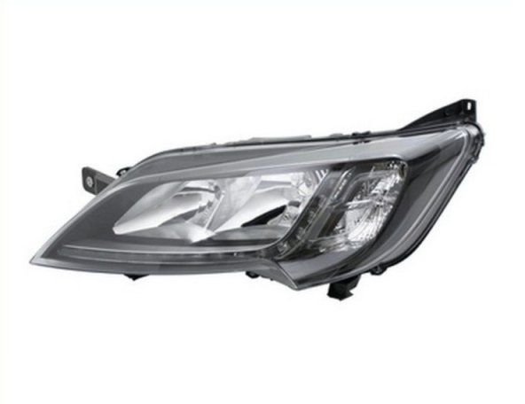 Accéder à la pièce Phare électrique gauche, noir, H7+H7, LED, feu angle (Moteur)