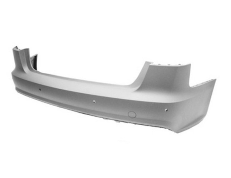 Pare-chocs arrière, apprêté, avec cache crochet, trous capteurs (S-Line) (4 portes) AUDI-A6 pour AUDI A6  pour AUDI A6