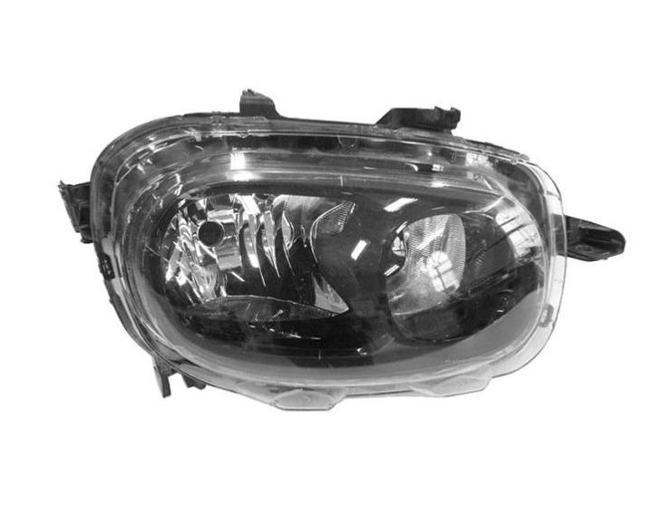 Accéder à la pièce Phare électrique droit, H7+H7 (Moteur)