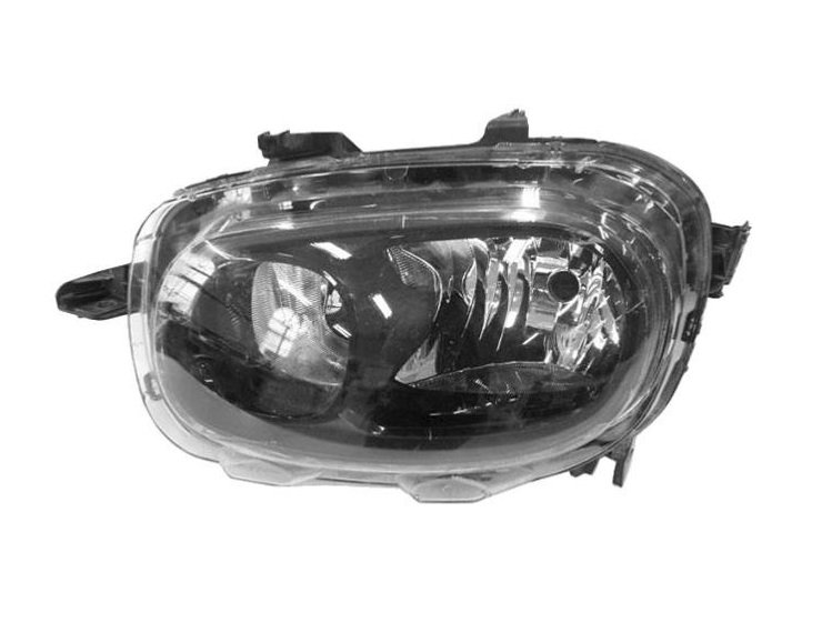 Accéder à la pièce Phare électrique gauche, H7+H7 (Moteur)