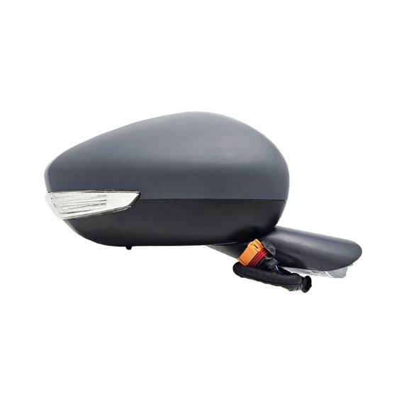 Rétroviseur électrique droit, convexe, chauffant, apprêté, rabattable, avec feu clignotant, sonde (10 broches) ACCESSOIRES CAMION-AILES ET CALES DE ROUE pour PEUGEOT 508   pour PEUGEOT 508