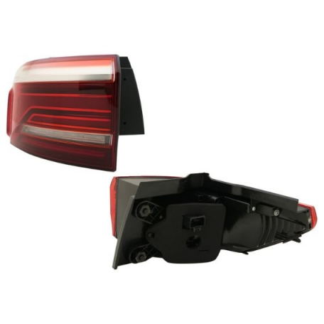 Accéder à la pièce Feu arrière gauche, LED