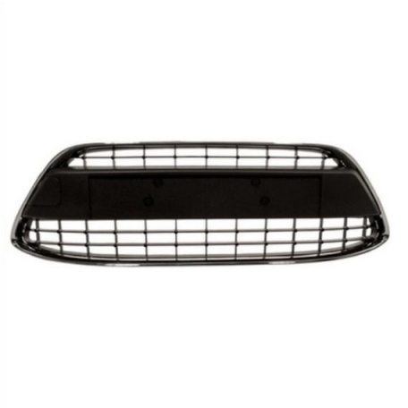 Accéder à la pièce Grille centrale pare-chocs, noire, cadre chromé