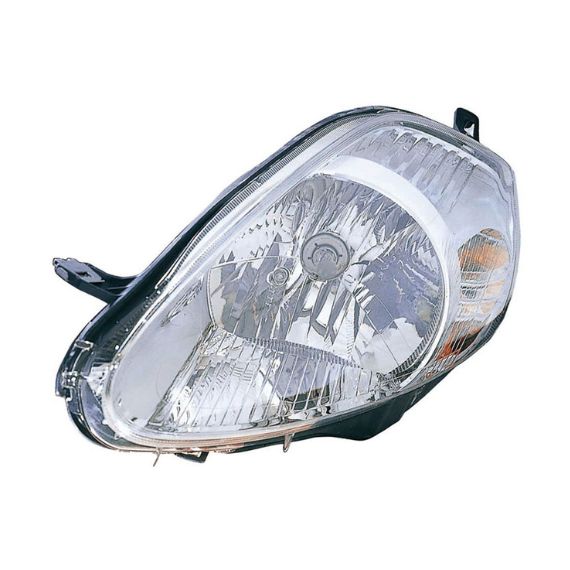 Accéder à la pièce Phare électrique gauche, chromé, H4 (moteur)