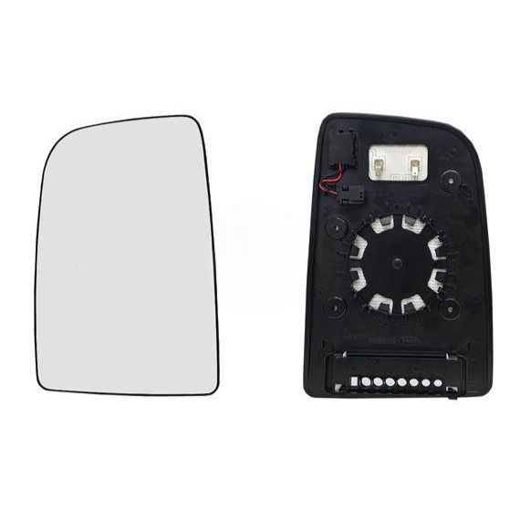 Accéder à la pièce Glace + support rétroviseur gauche, convexe, chauffant, side (bras moyen/long)