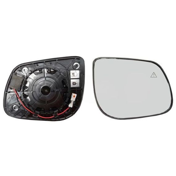 Accéder à la pièce Glace + support rétroviseur droit convexe, chauffant, side