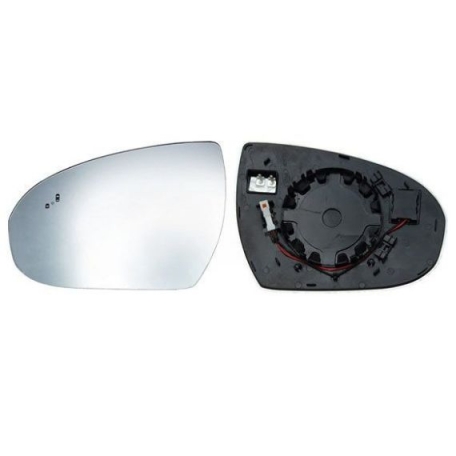 Accéder à la pièce Glace + support rétroviseur gauche convexe, chauffant, side