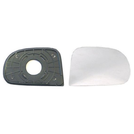 Accéder à la pièce Glace + support rétroviseur droit, convexe (jusqu'en 2001)